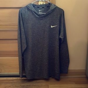Nike Swim Dri Fit Long sleeve hooded shirt lightweight